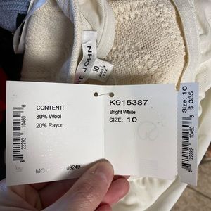 St John neck fasten top